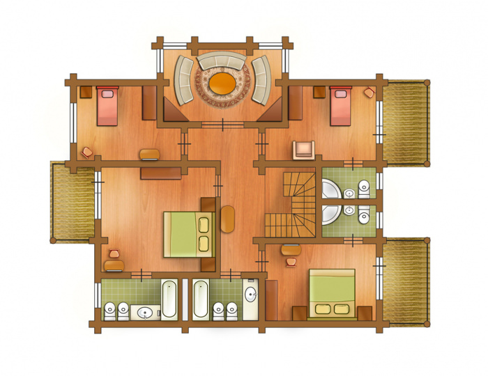 Виллы / Категория Сюит - Курортный комплекс Гранд Отель Поляна / Grand Hotel Polyana