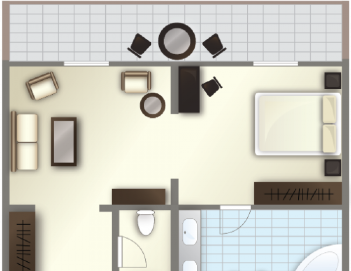 Люкс 2-комнатный / Категория Люкс - Курортный комплекс Гранд Отель Поляна / Grand Hotel Polyana